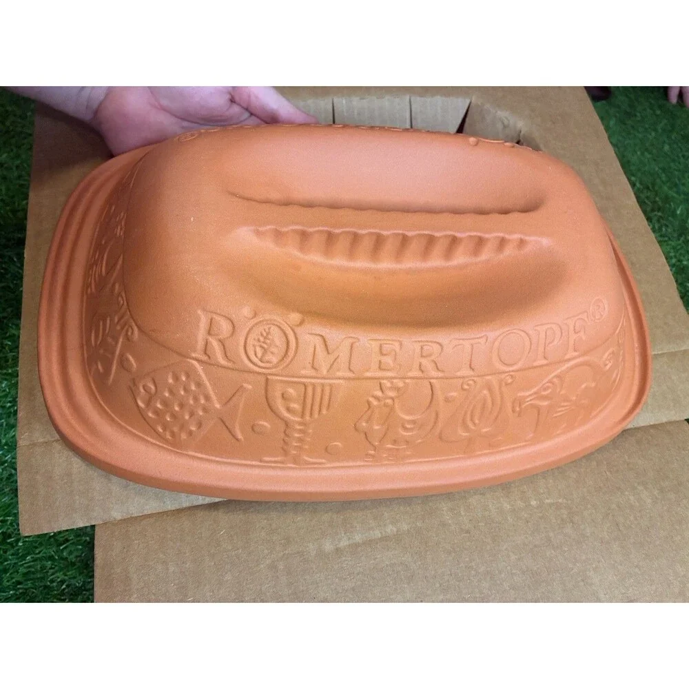 Römertopf 111 Clay Baker Roaster NOS New in Box Microwave Oven Cooker